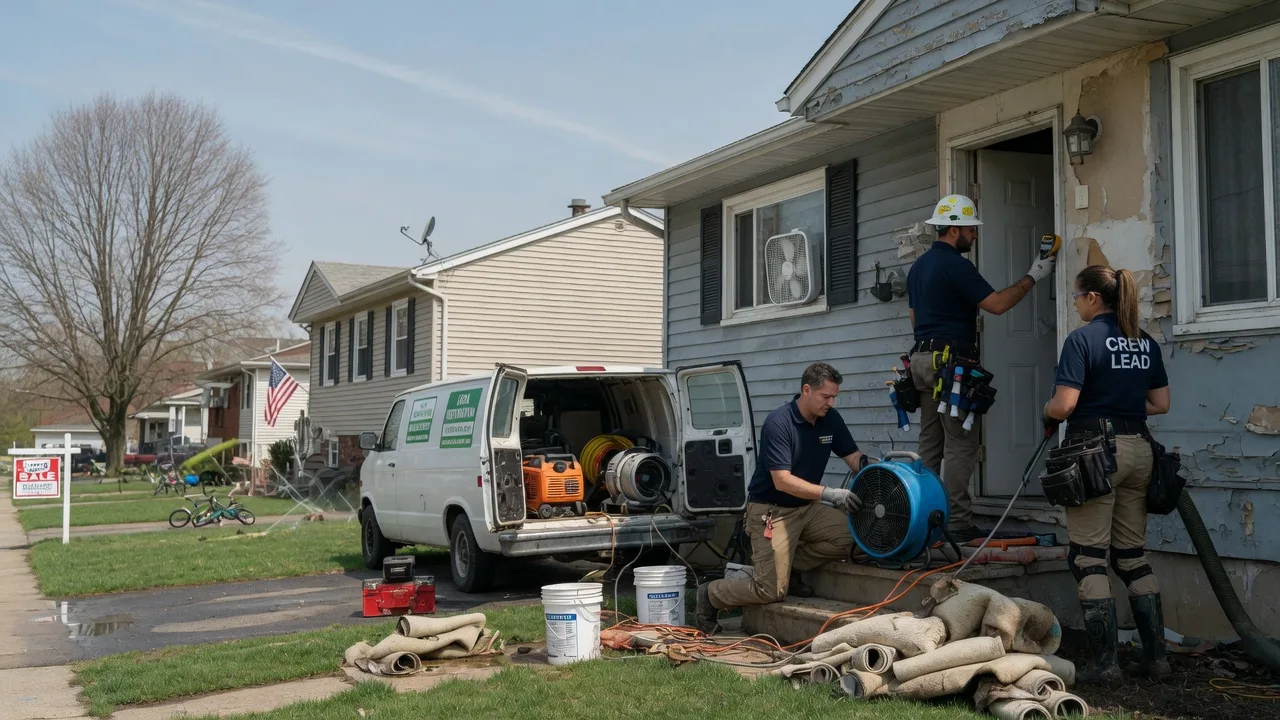 Flood Cleanup in Cudahy, WI near me